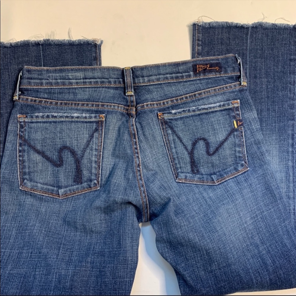 COH Kelly Low Waist Raw Hem Bootcut  (29)